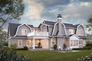 Colonial Style House Plan - 3 Beds 3.5 Baths 3538 Sq/Ft Plan #1114-18 