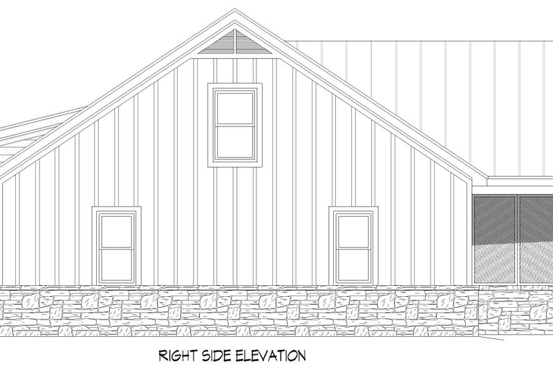Home Plan - Exterior - Other Elevation 1 for Contemporary House Plan #932-1215 - 3 bed, 2.5 bath
