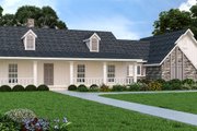 Country Style House Plan - 3 Beds 2 Baths 1600 Sq/Ft Plan #45-115 