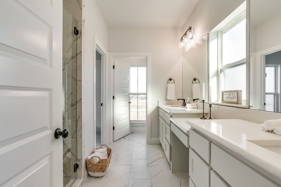 Interior - Master Bathroom for Farmhouse House Plan #430-215 - 4 bed, 3 bath