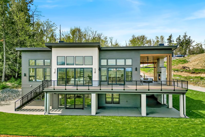 Home Plan - Photo 11 for Contemporary House Plan #1070-161 - 4 bed, 2.5 bath