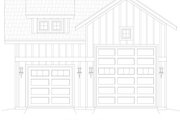 Southern Style House Plan - 0 Beds 0 Baths 413 Sq/Ft Plan #932-1203 