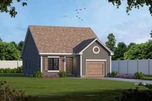 Home Plan - Traditional Exterior - Front Elevation Plan #20-1698
