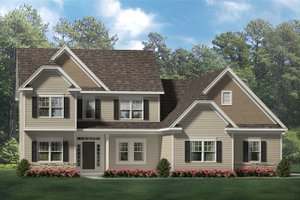 Architectural House Design - Traditional Exterior - Front Elevation Plan #1010-206