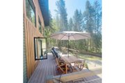 Contemporary Style House Plan - 2 Beds 1 Baths 1306 Sq/Ft Plan #932-1321 