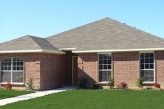Exterior - Front Elevation for Traditional House Plan #84-324 - 3 bed, 2 bath