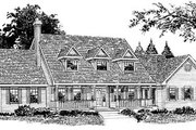Traditional Style House Plan - 3 Beds 2.5 Baths 2534 Sq/Ft Plan #47-297 
