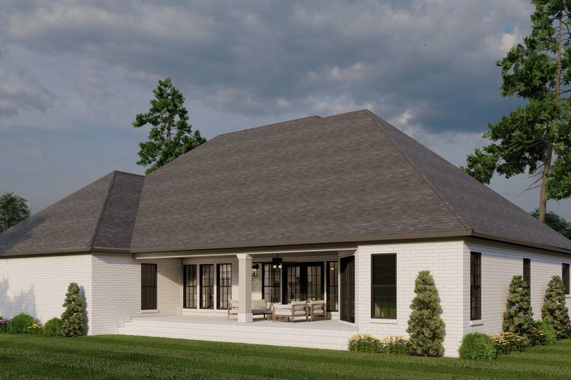 Home Plan - Exterior - Other Elevation 1 for European House Plan #17-1180 - 4 bed, 2.5 bath