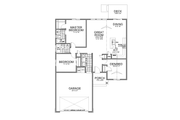 Craftsman Style House Plan - 3 Beds 2 Baths 1230 Sq/Ft Plan #112-184 