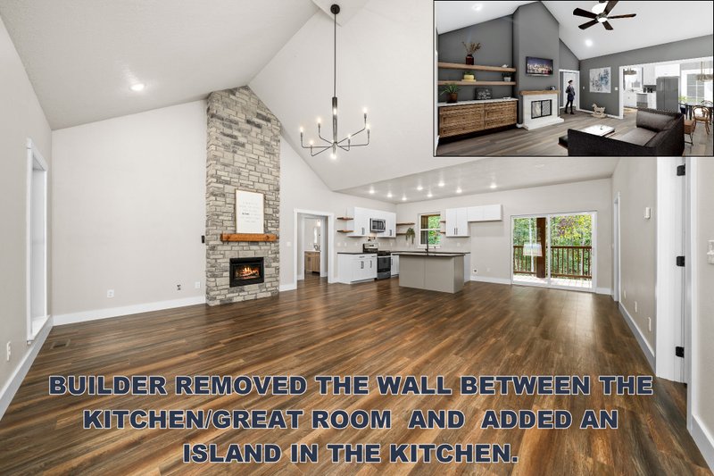 Architectural House Design - Interior - Family Room for Country House Plan #44-256 - 3 bed, 2 bath