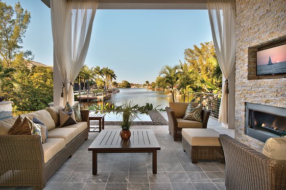 Exterior - Outdoor Living 8 for Contemporary House Plan #930-20 - 3 bed, 4 bath