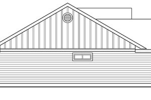 Exterior - Other Elevation for Craftsman House Plan #124-696 - 3 bed, 2 bath