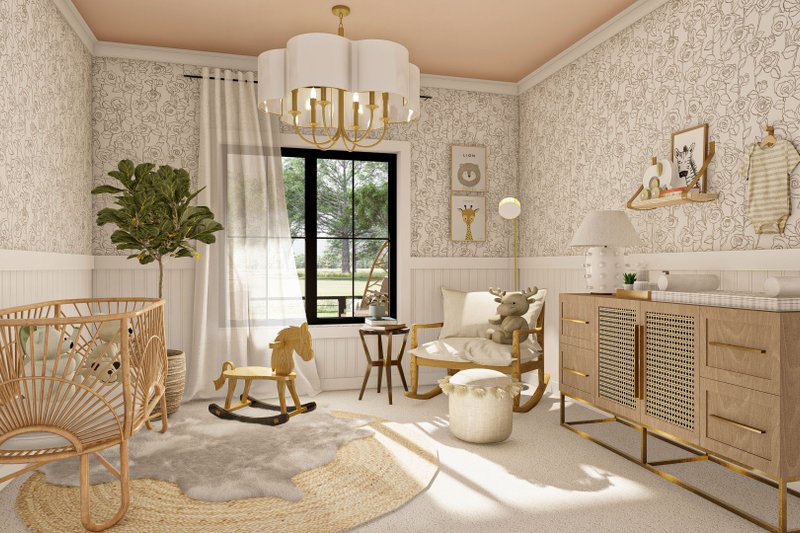 Architectural House Design - Interior - Bedroom for Modern House Plan #455-318 - 3 bed, 2 bath