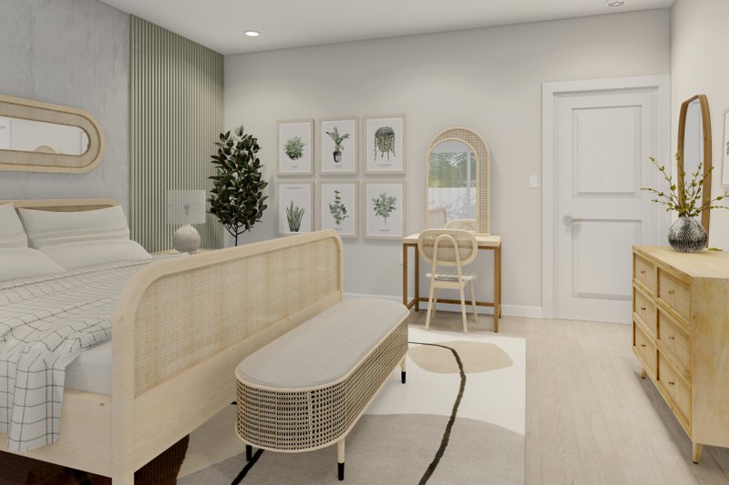 Dream House Plan - Interior - Master Bedroom for Traditional House Plan #1060-316 - 2 bed, 2 bath
