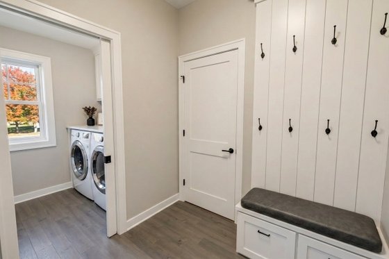 Interior - Laundry for Farmhouse House Plan #51-1532 - 3 bed, 2.5 bath