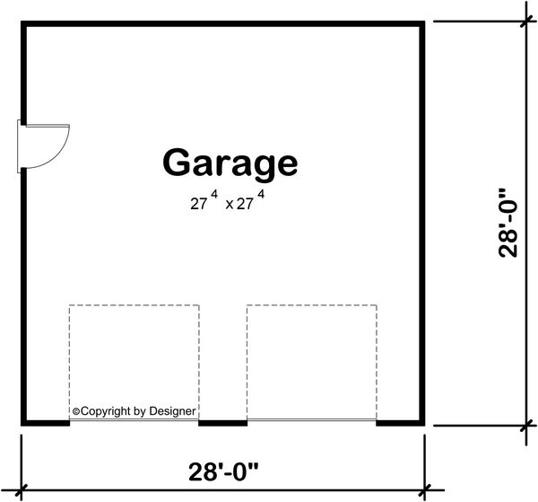 Traditional Floor Plan - Main Floor Plan #20-2450