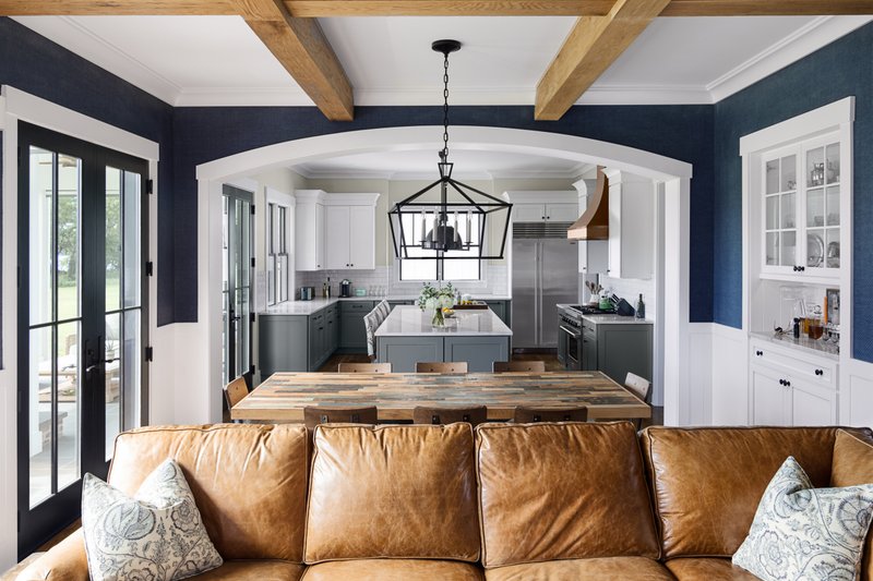 House Blueprint - Interior - Dining Room for Farmhouse House Plan #928-373 - 3 bed, 3.5 bath