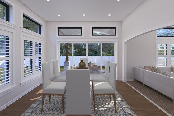 Interior - Family Room for European House Plan #1060-278 - 3 bed, 2.5 bath