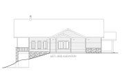 Craftsman Style House Plan - 2 Beds 2 Baths 2959 Sq/Ft Plan #117-1037 Exterior 