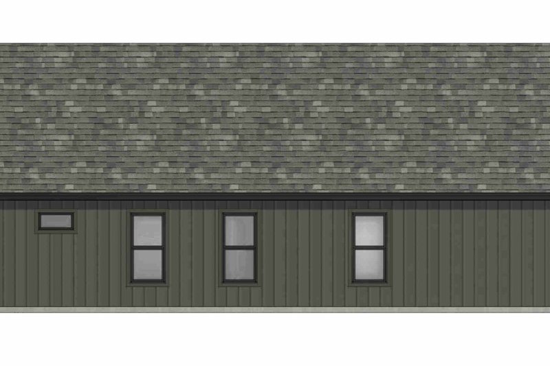 House Blueprint - Exterior - Other Elevation 1 for Farmhouse House Plan #1096-188 - 3 bed, 2 bath