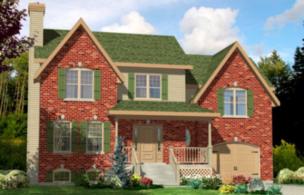 European Style House Plan 3 Beds 1 5 Baths 1460 Sq Ft Plan 138 243 european-style-house-plan-3-beds-1-5-baths-1460-sq-ft-plan-138-243