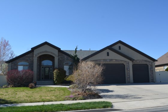 Exterior - Front Elevation 3 for Craftsman House Plan #1060-266 - 2 bed, 2 bath