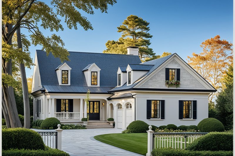 Traditional Style House Plan - 3 Beds 2.5 Baths 1866 Sq/Ft Plan #137-263 Photo