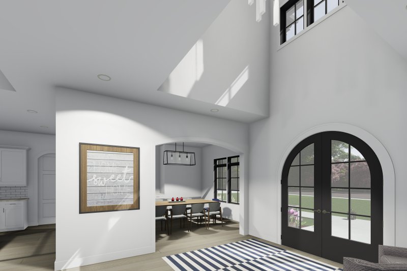 House Blueprint - Interior - Entry 1 for Traditional House Plan #1069-35 - 4 bed, 4.5 bath