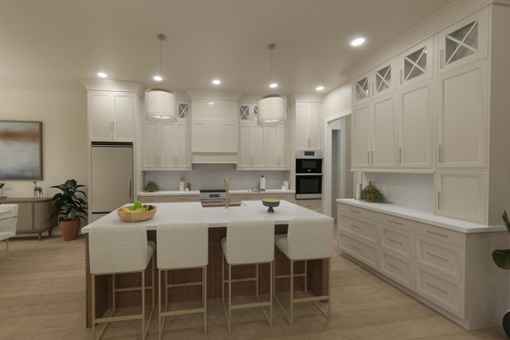 Interior - Kitchen for Traditional House Plan #406-9671 - 3 bed, 2 bath