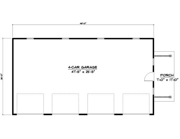 Architectural House Design - Country Floor Plan - Main Floor Plan #1064-76