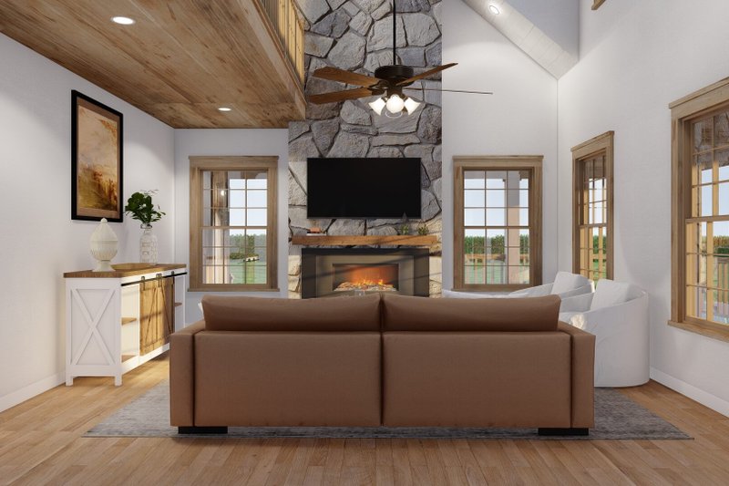 House Design - Interior - Family Room for Country House Plan #923-406 - 3 bed, 2.5 bath