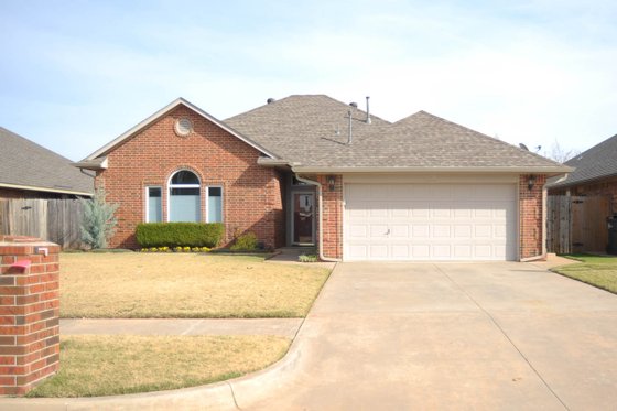 Exterior - Front Elevation 3 for Traditional House Plan #65-108 - 3 bed, 2 bath