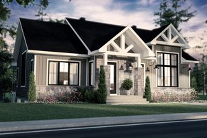 Farmhouse Exterior - Front Elevation Plan #23-2741