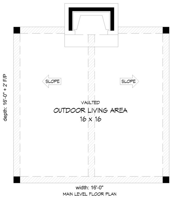 House Blueprint - Country Floor Plan - Main Floor Plan #932-1326