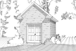 Traditional Exterior - Front Elevation Plan #63-329