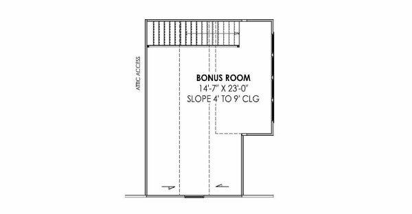 Architectural House Design - Floor Plan - Upper Floor for Farmhouse House Plan #1096-215 - 4 bed, 3.5 bath