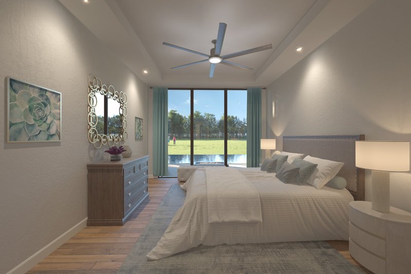 House Plan Design - Interior - Master Bedroom for Contemporary House Plan #930-539 - 3 bed, 3.5 bath