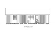 Ranch Style House Plan - 3 Beds 2 Baths 960 Sq/Ft Plan #54-610 