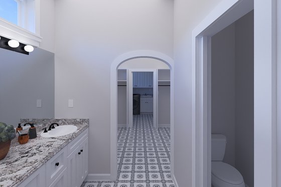 Interior - Master Bathroom 1 for Craftsman House Plan #1060-354 - 2 bed, 2 bath