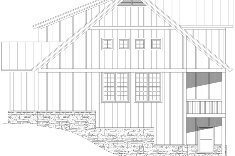 Home Plan - Exterior - Covered Porch for Farmhouse House Plan #932-1067 - 3 bed, 2.6 bath