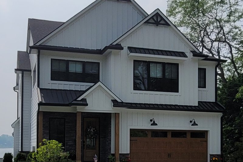 Dream House Plan - Exterior - Front Elevation 3 for Farmhouse House Plan #1057-32 - 5 bed, 4.5 bath