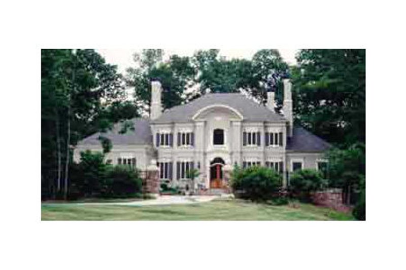 House Design - Exterior - Other Elevation for European House Plan #429-9 - 4 bed, 3.5 bath