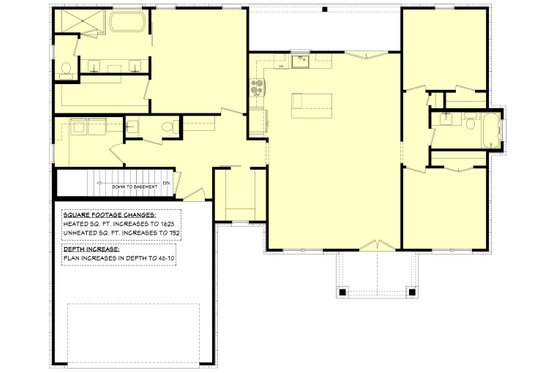 Floor Plan - Other Floor for Farmhouse House Plan #430-246 - 3 bed, 2.5 bath