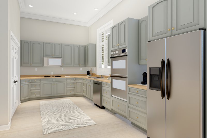 Home Plan - Interior - Kitchen for Ranch House Plan #1060-23 - 4 bed, 2 bath
