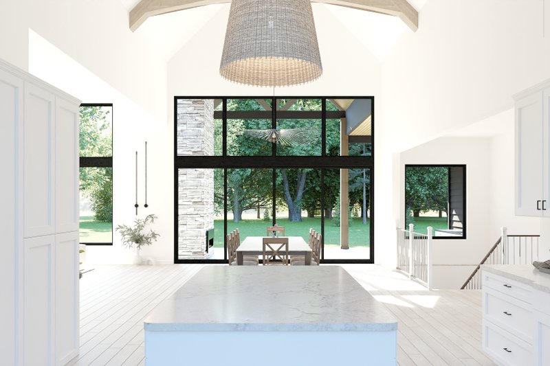 House Blueprint - Interior - Kitchen 2 for Country House Plan #1089-37 - 3 bed, 2.5 bath