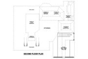 Southern Style House Plan - 3 Beds 2.5 Baths 2033 Sq/Ft Plan #81-1067 