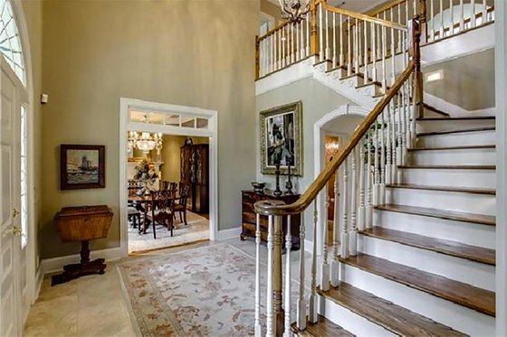 Interior - Entry for Country House Plan #137-148 - 4 bed, 3 bath