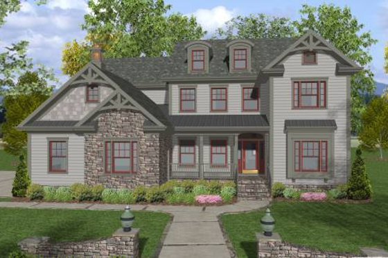 Photo for Craftsman House Plan #56-561 - 4 bed, 4 bath