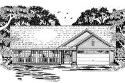 Ranch Style House Plan - 3 Beds 2 Baths 1296 Sq/Ft Plan #42-223 