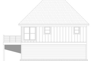Exterior - Other Elevation 1 for Craftsman House Plan #932-1354 - 1 bed, 1 bath